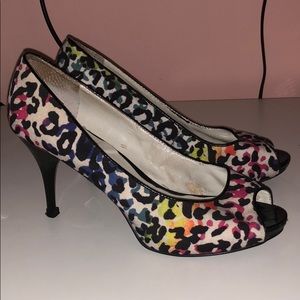 Nine West Leopard Printed Heels (US 6.5)